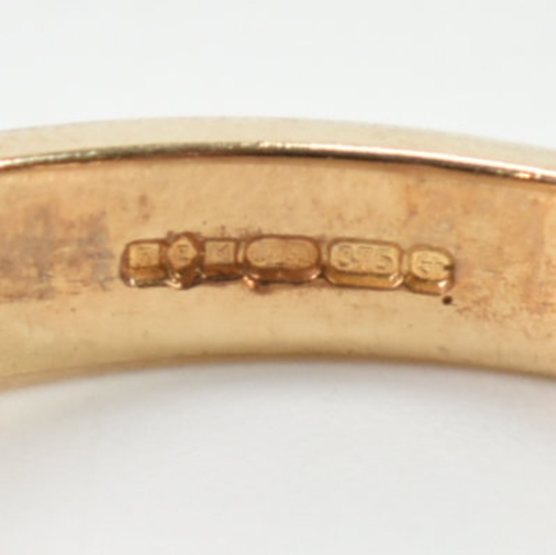 HALLMARKED 9CT GOLD MIZPAH RING - Bild 7 aus 8