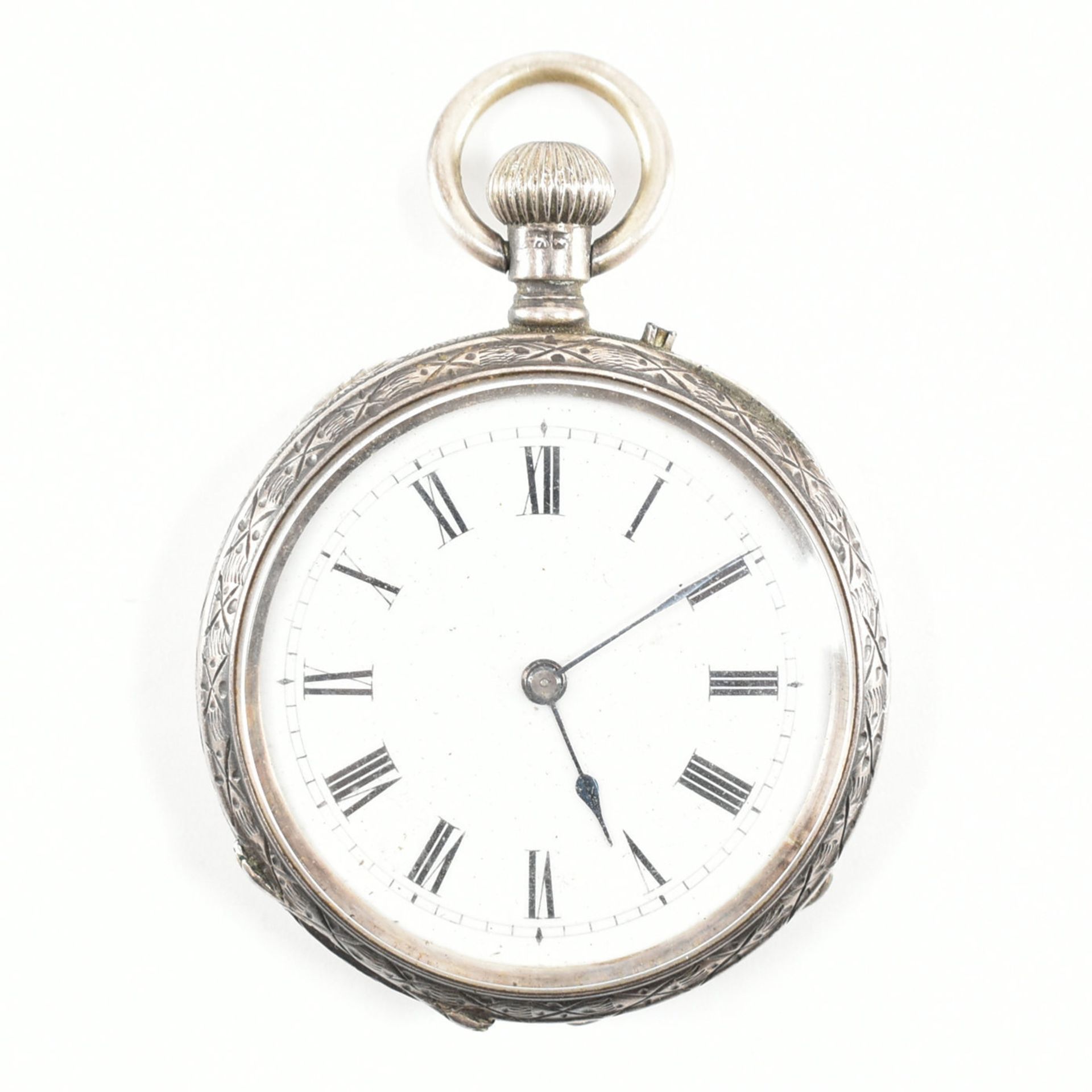 VICTORIAN HALLMARKED SILVER POCKET WATCH