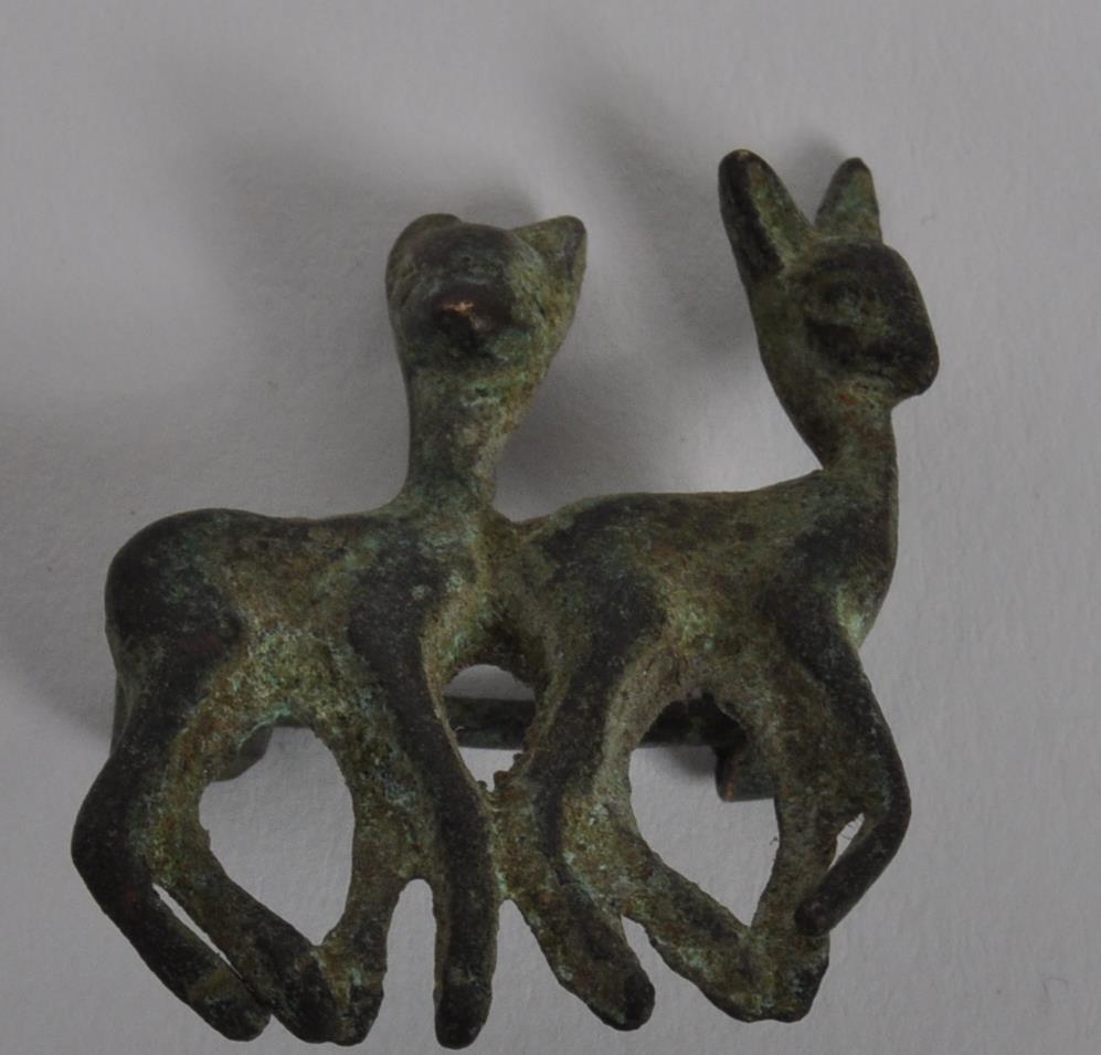 COLLECTION OF ROMAN ANIMAL BRONZE ARTEFACTS - Image 2 of 4