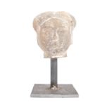 CHINESE TANG DYNASTY HEAD ON STAND