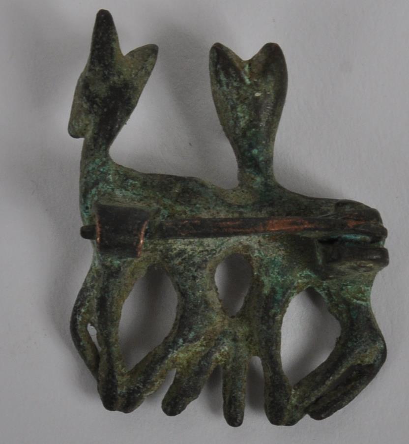 COLLECTION OF ROMAN ANIMAL BRONZE ARTEFACTS - Image 3 of 4