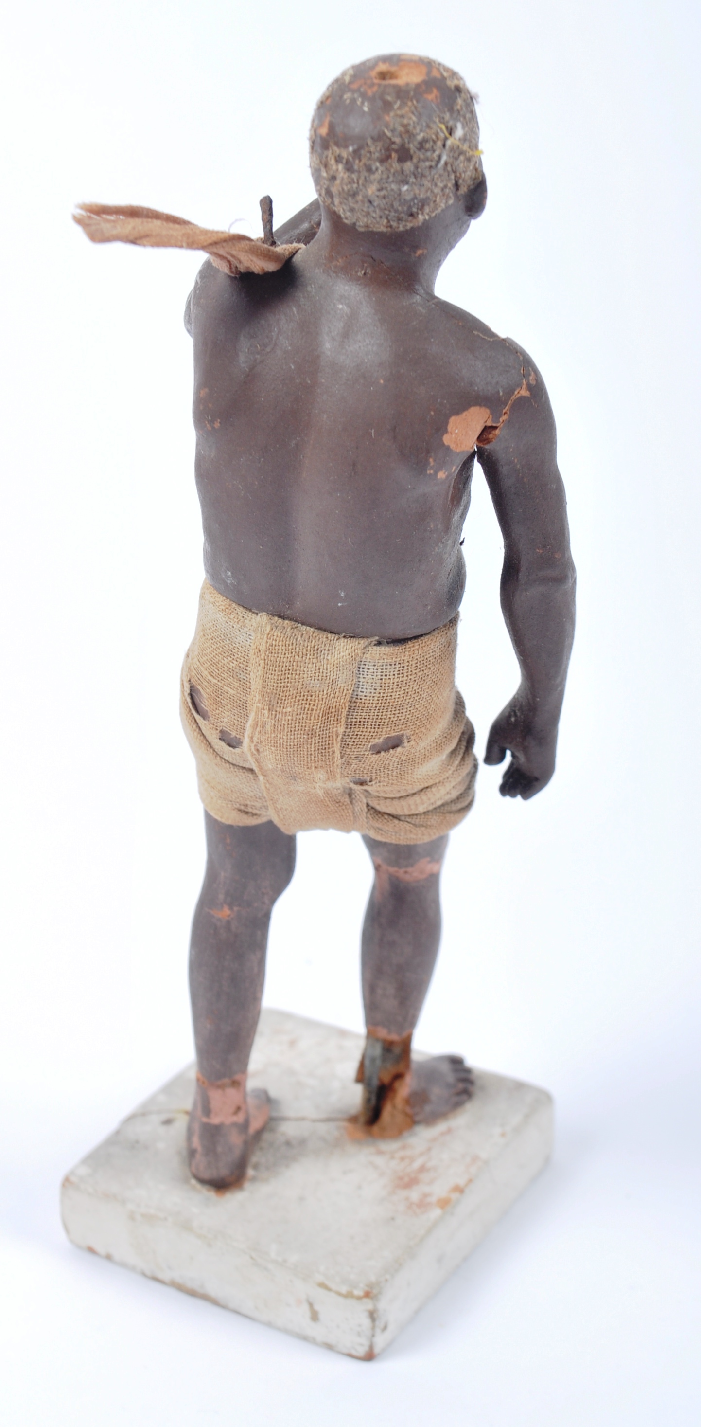 MID - LATE 19TH CENTURY INDIAN KRISHNANAGAR CLAY DOLL - Image 5 of 6