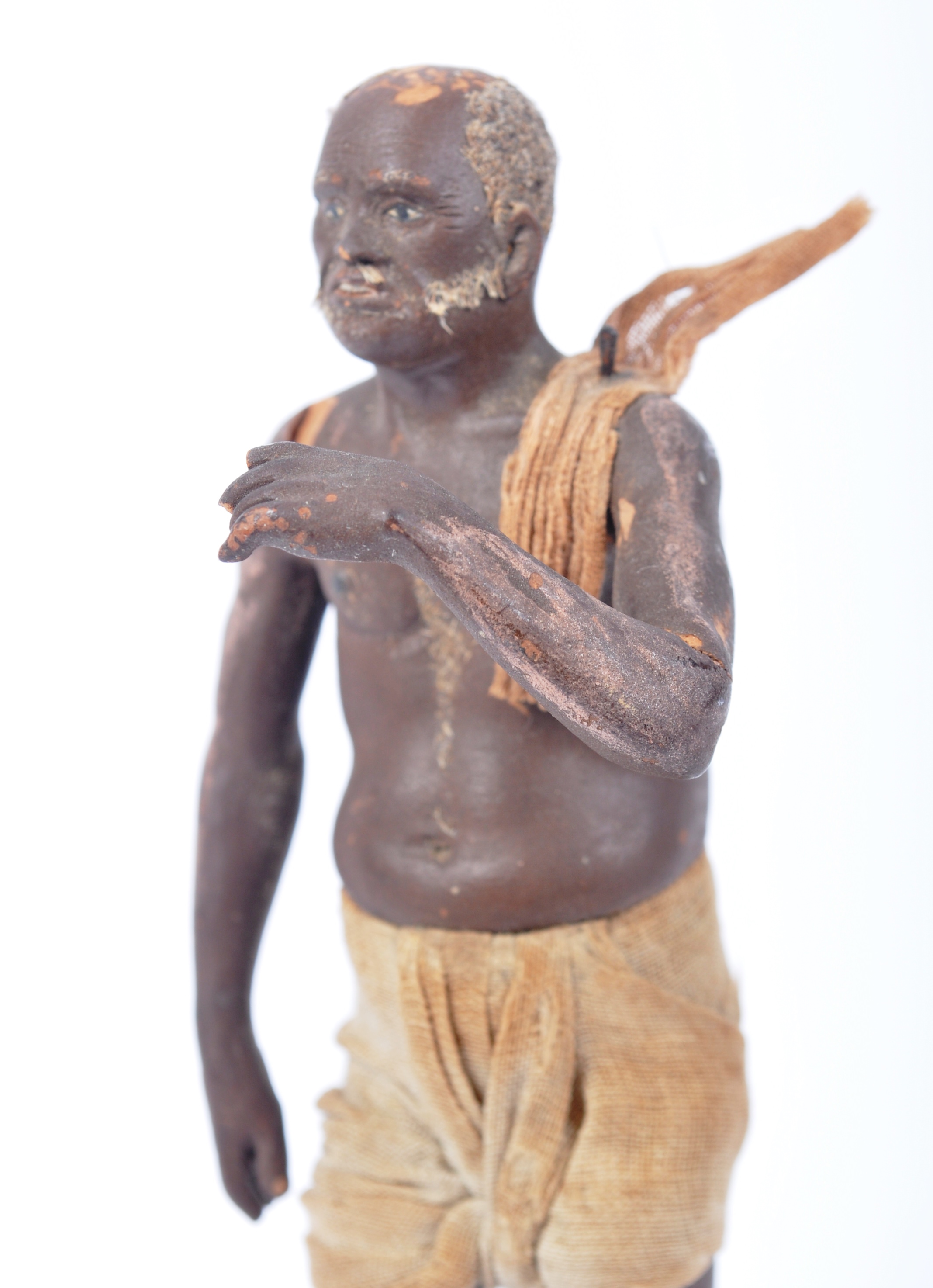 MID - LATE 19TH CENTURY INDIAN KRISHNANAGAR CLAY DOLL - Image 3 of 6