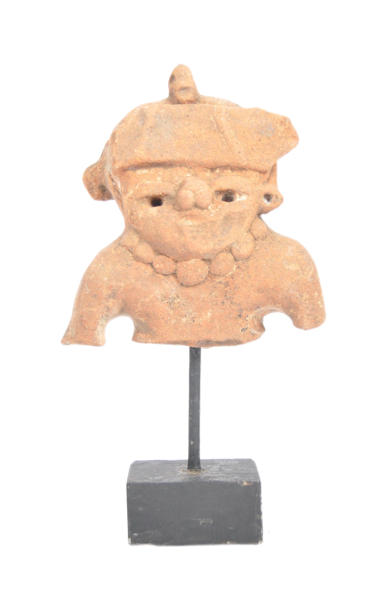 PRE COLUMBIAN FIGURE ON STAND