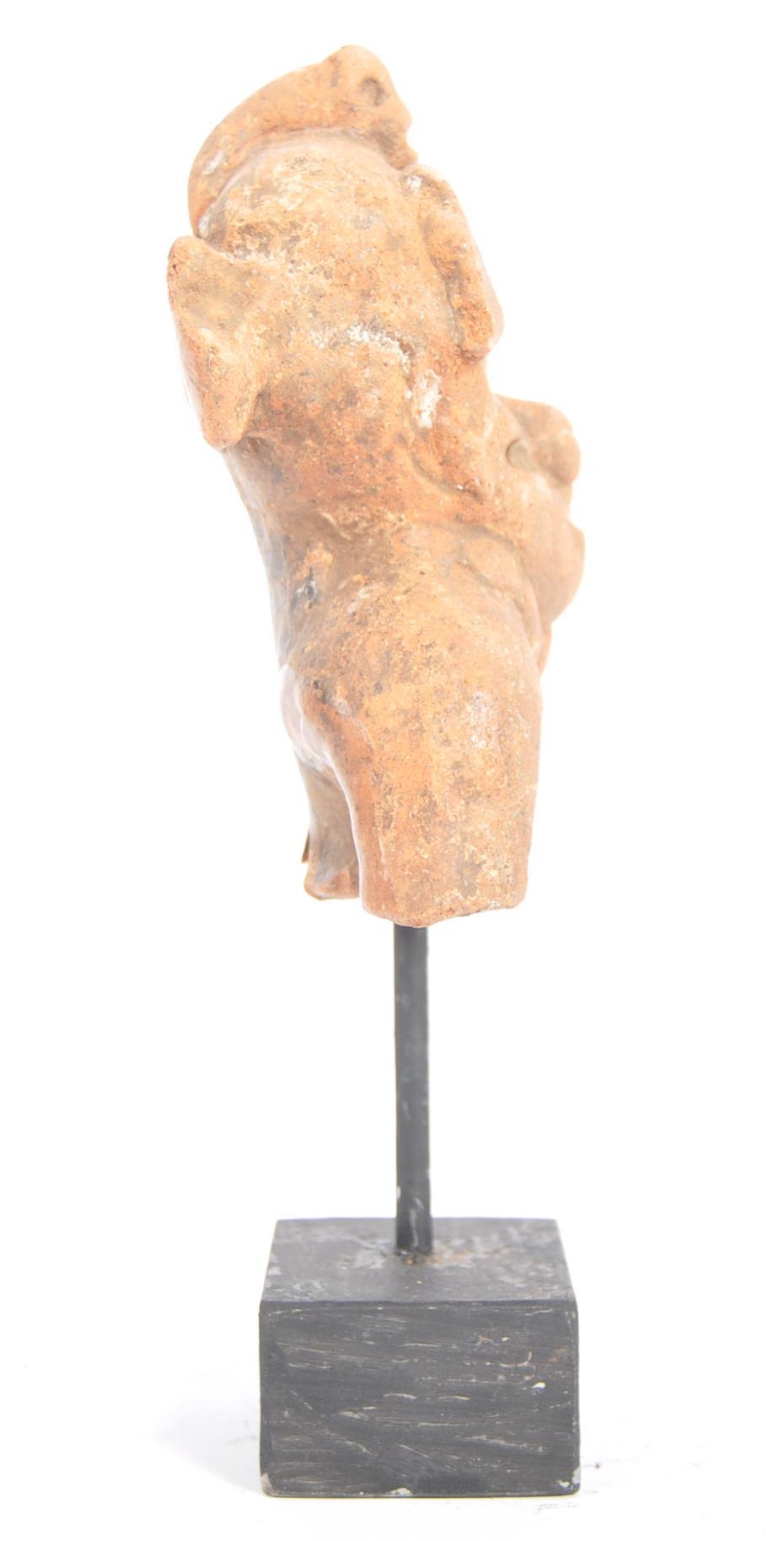 PRE COLUMBIAN FIGURE ON STAND - Image 2 of 5