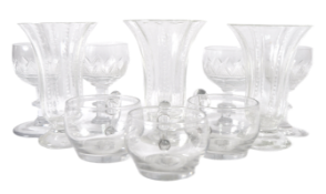 COLLECTION OF 19TH CENTURY GLASSWARE