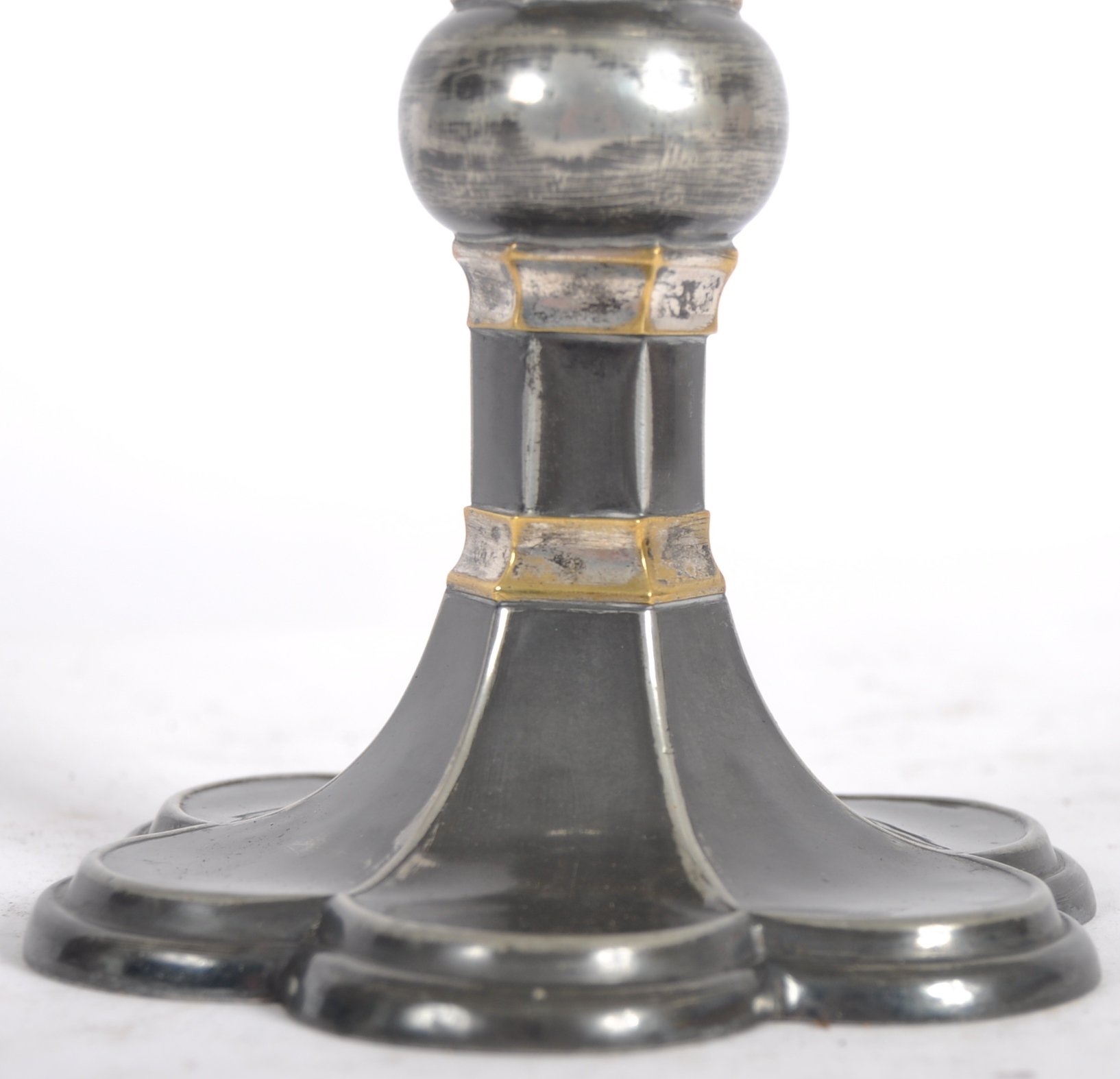 19TH CENTURY SILVER PLATED GOBLET - Image 6 of 9