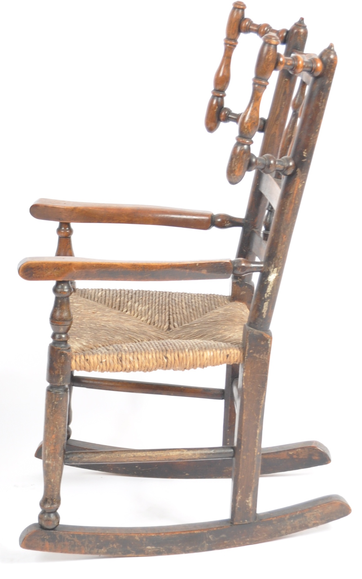 19TH CENTURY NORTH COUNTRY CHILDS ROCKING CHAIR - Image 7 of 7