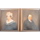 PAIR OF 19TH CENTURY OIL PORTRAIT PAINTINGS