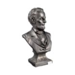 20TH CENTURY SPELTER BUST OF ABRAHAM LINCOLN