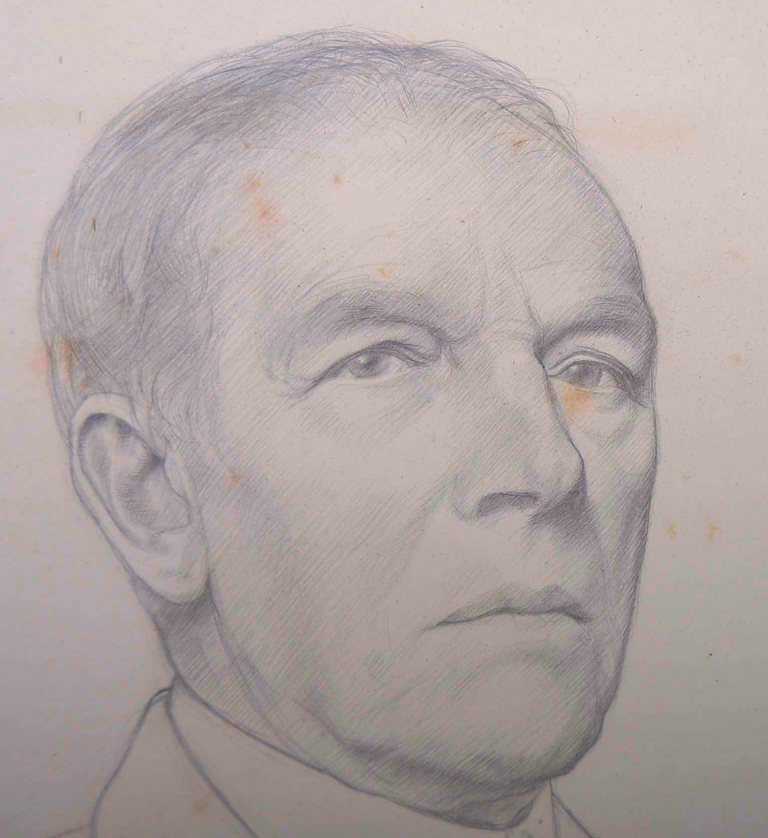 AIDAN SAVAGE PENCIL SKETCH OF LORD DARLING - Image 2 of 5