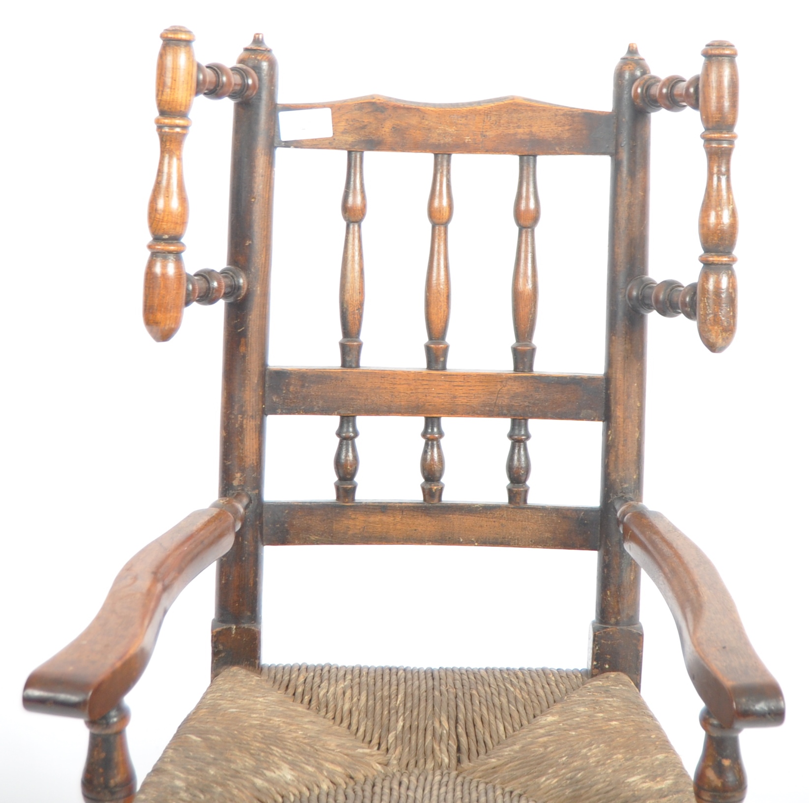 19TH CENTURY NORTH COUNTRY CHILDS ROCKING CHAIR - Image 4 of 7