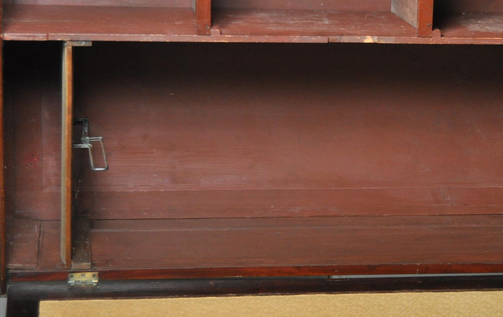 LARGE VICTORIAN MAHOGANY DOUBLE DOOR WARDROBE - Image 5 of 5