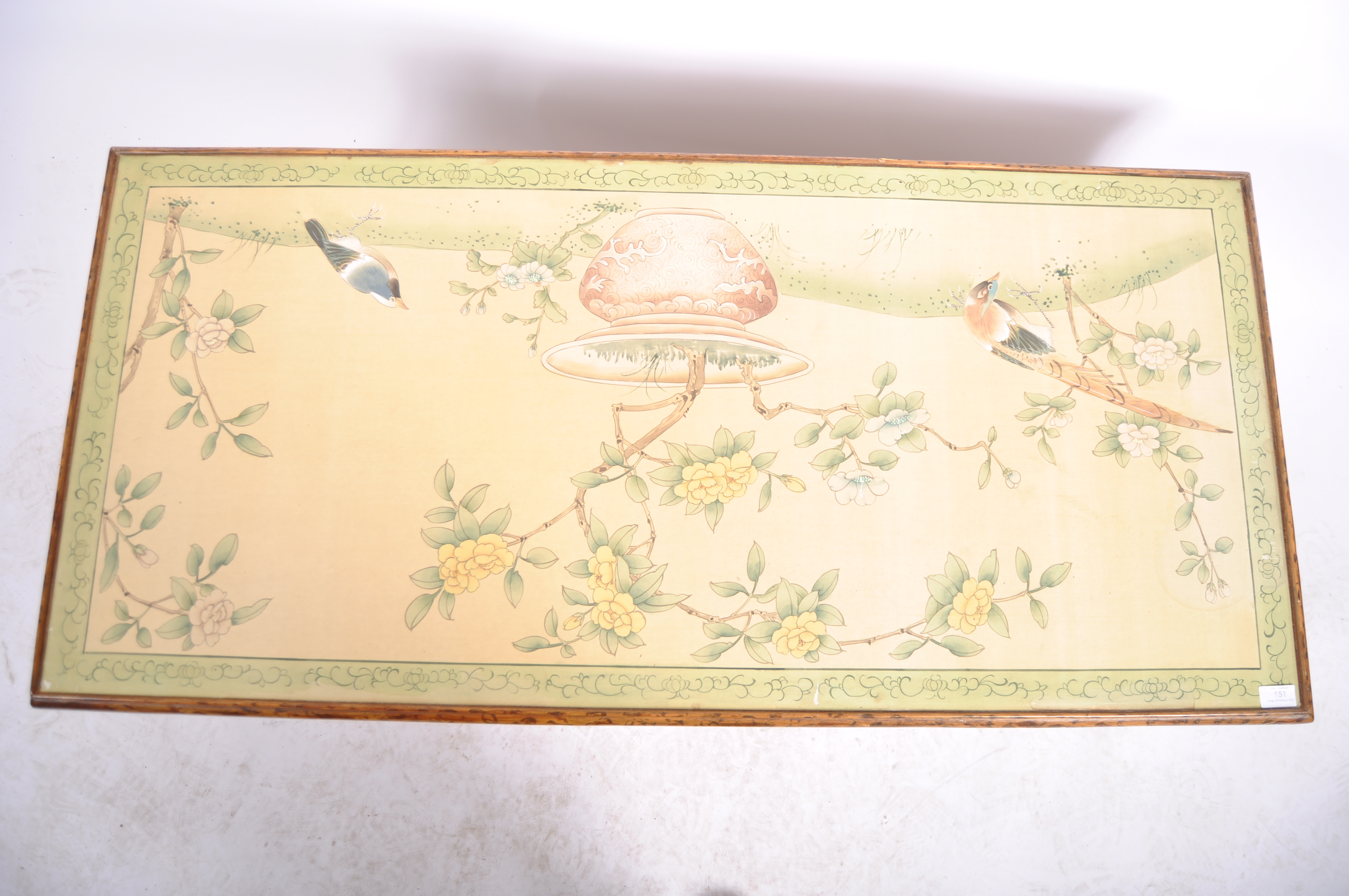 EARLY 20TH CENTURY CHINOISERIE BAMBOO LOW TABLE - Image 3 of 5