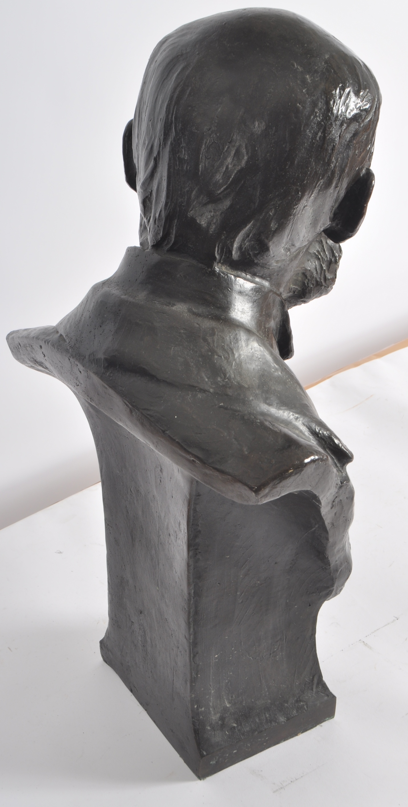 HERBERT HAMPTON - EDWARDIAN BRONZE BUST - Image 7 of 7