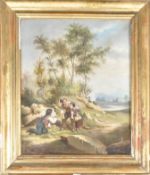 19TH CENTURY FRENCH OIL ON CANVAS PAINTING