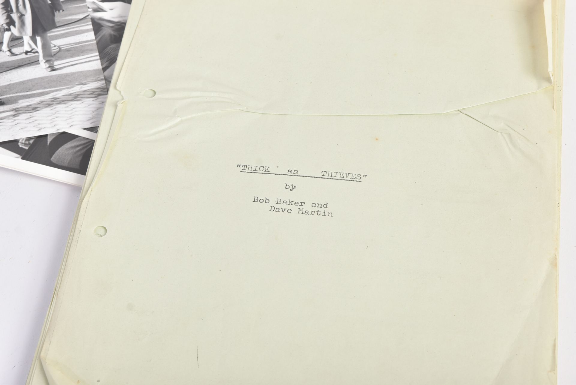 ESTATE OF BOB BAKER - THICK AS THIEVES (1972) - PRODUCTION ITEMS - Image 2 of 9