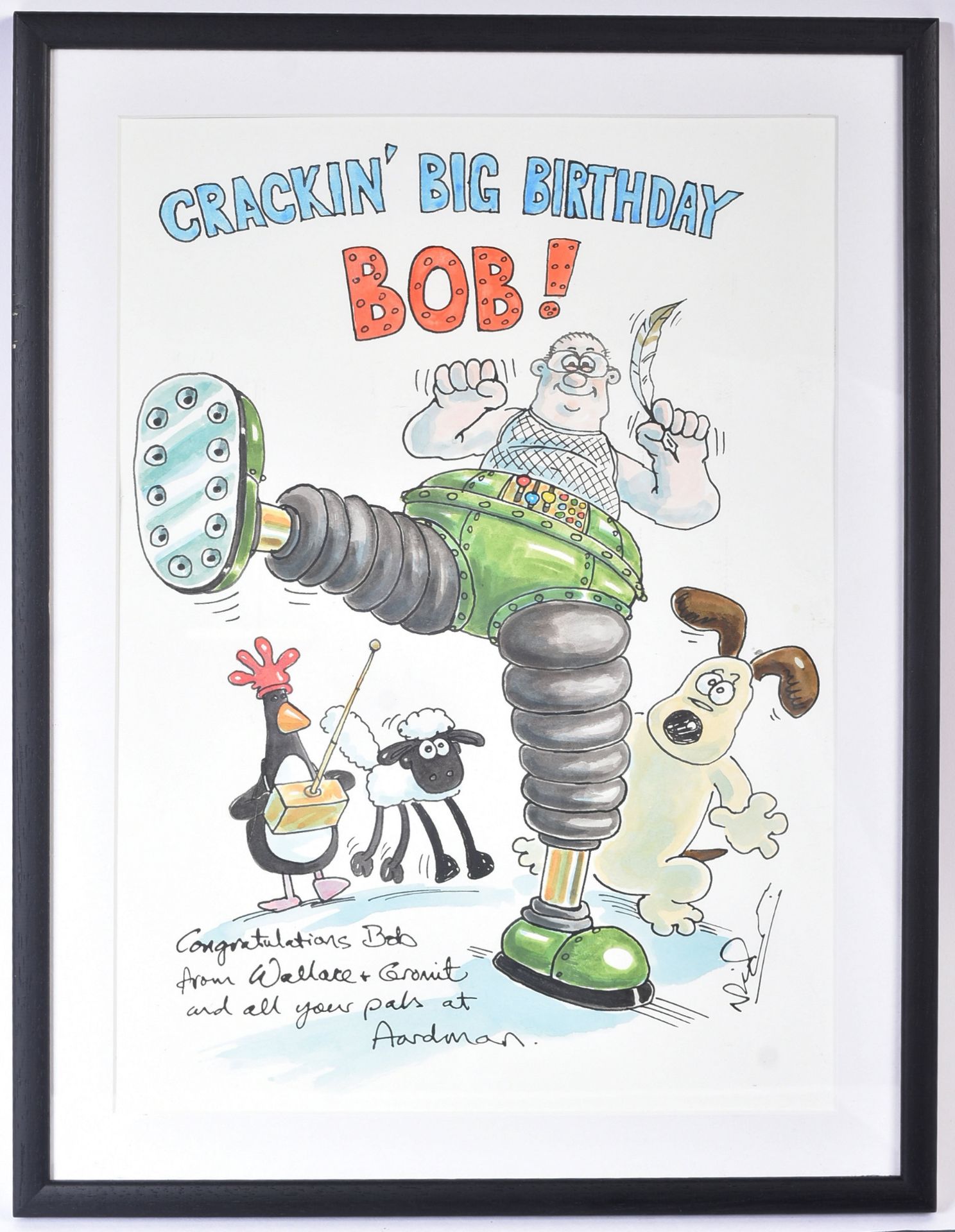 ESTATE OF BOB BAKER - WALLACE & GROMIT ORIGINAL ARTWORK