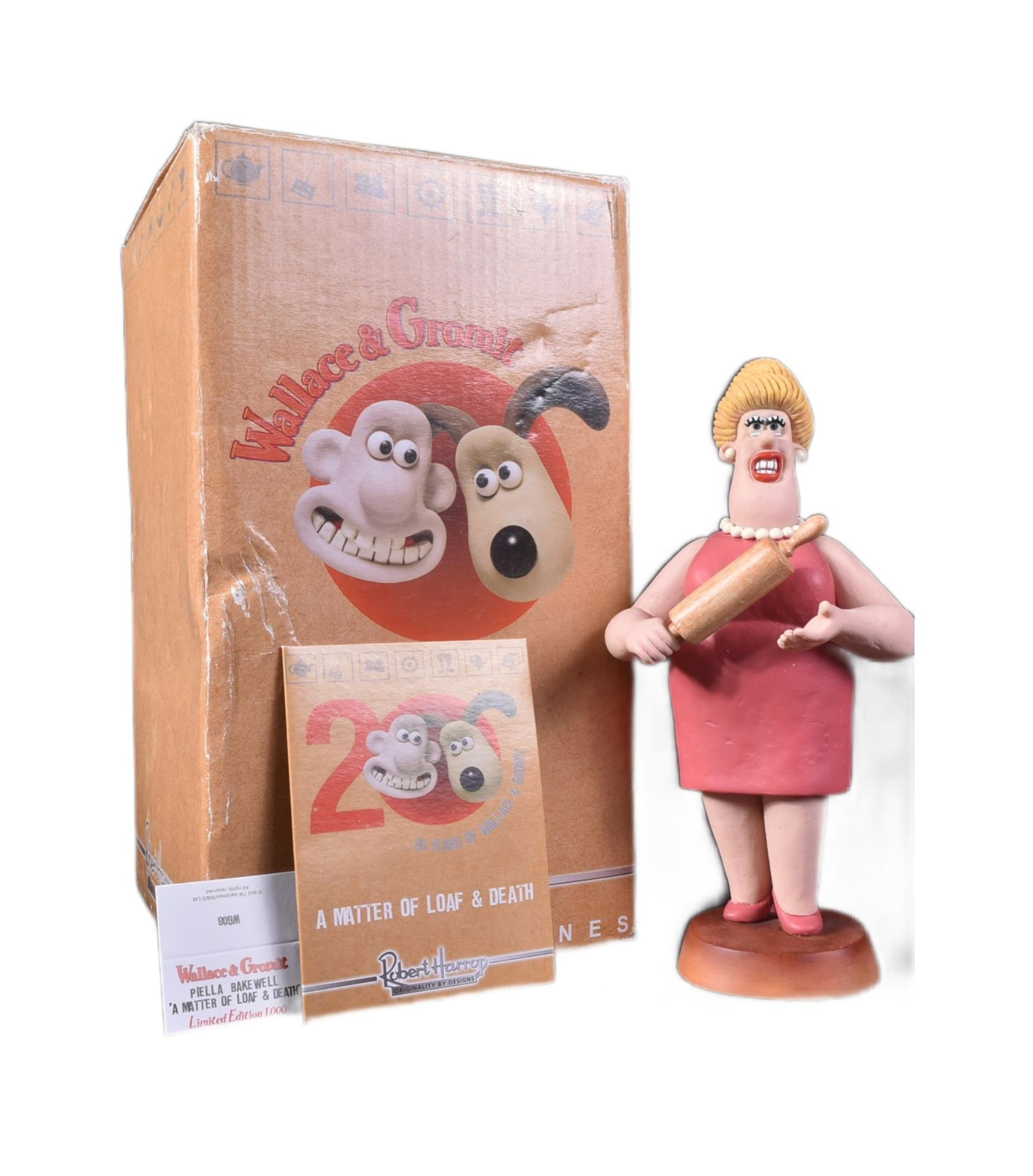 WALLACE & GROMIT - ROBERT HARROP - LIMITED EDITION FIGURINE