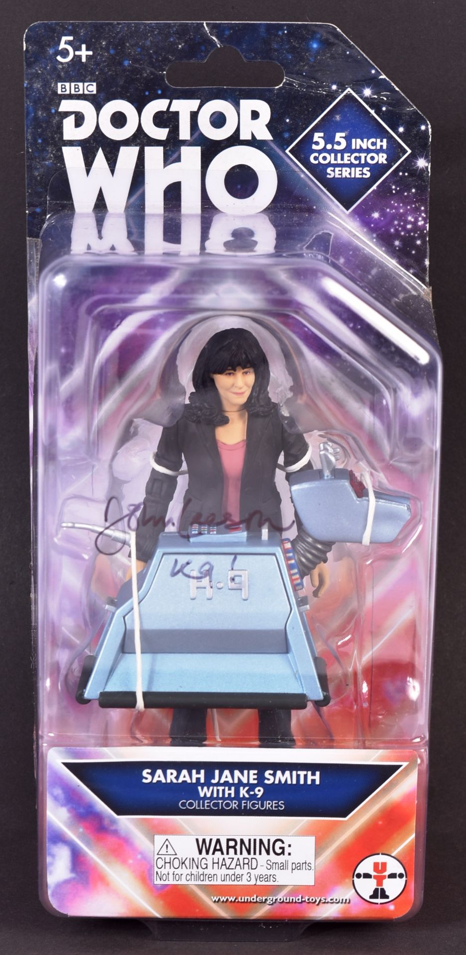 DOCTOR WHO – K9 – JOHN LEESON - AUTOGRAPHED ACTION FIGURE