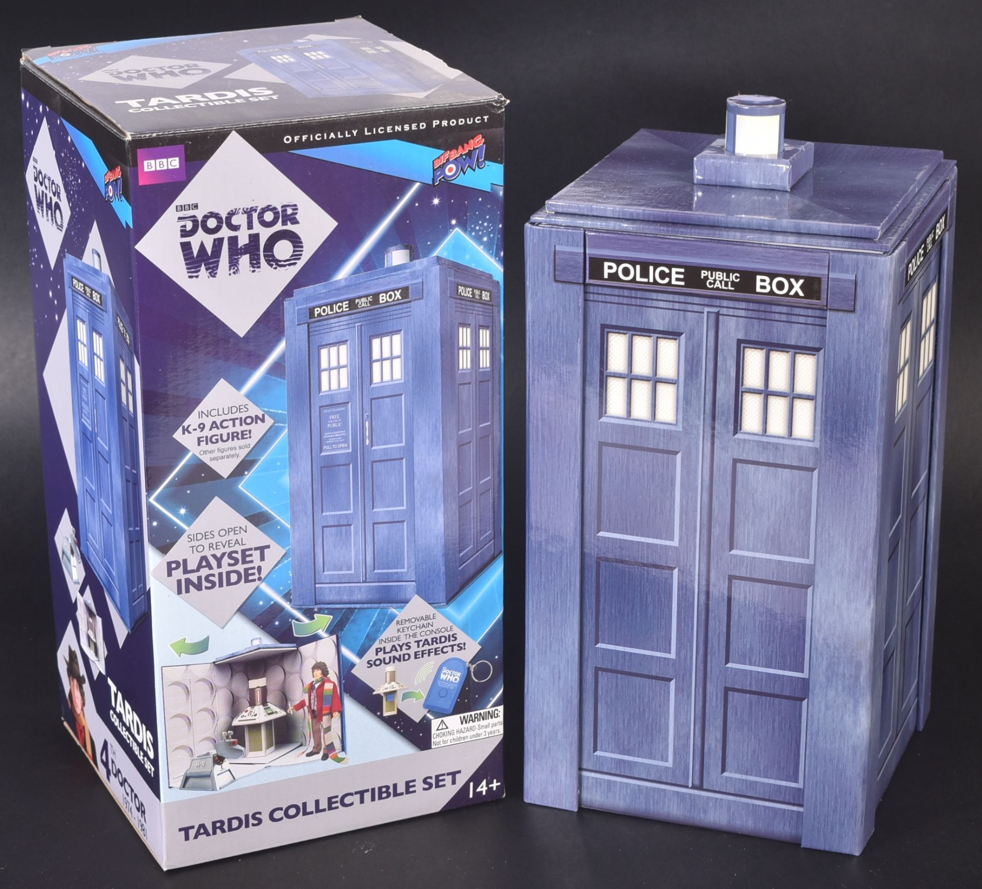 ESTATE OF BOB BAKER - DOCTOR WHO - TARDIS COLLECTIBLE SET