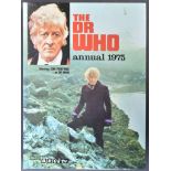 DOCTOR WHO - 1975 ANNUAL - SIGNED BY KATY MANNING