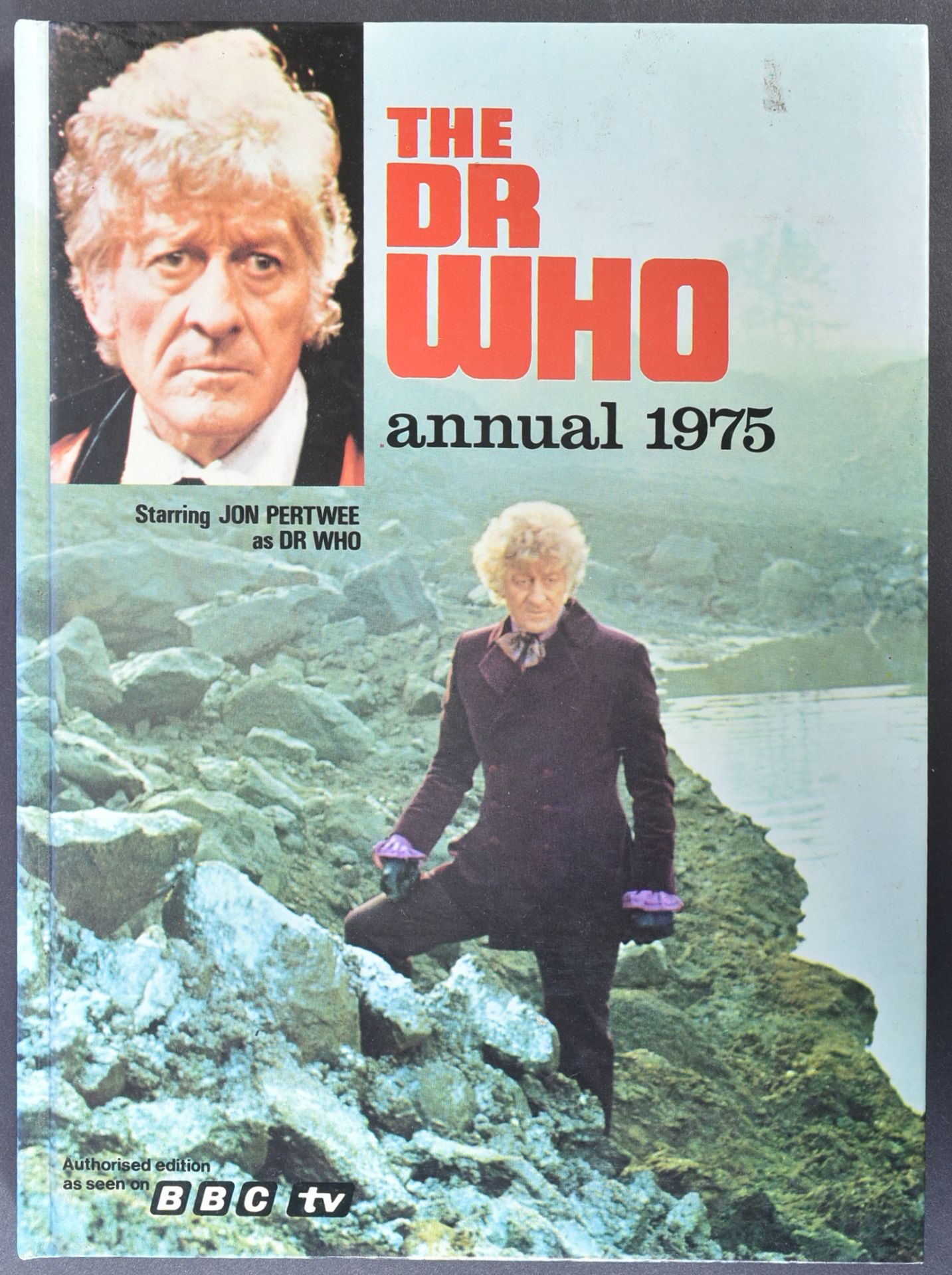 DOCTOR WHO - 1975 ANNUAL - SIGNED BY KATY MANNING