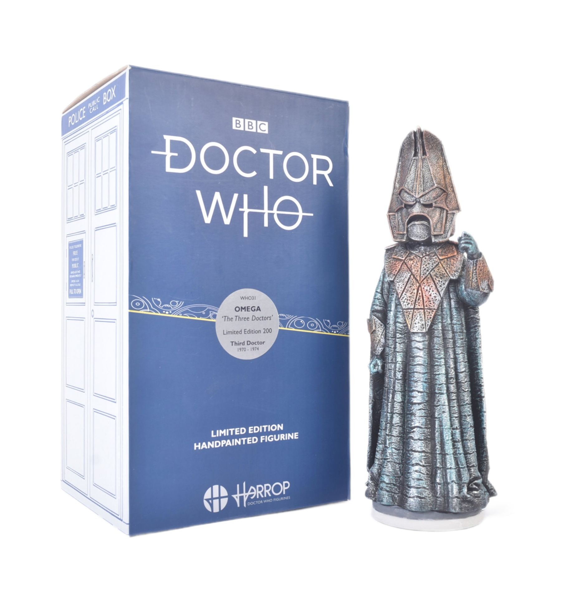 DOCTOR WHO - ROBERT HARROP - LTD ED HAND PAINTED FIGURINE