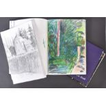 ESTATE OF BOB BAKER - ARTWORK - TWO OF BAKER'S SKETCHBOOKS