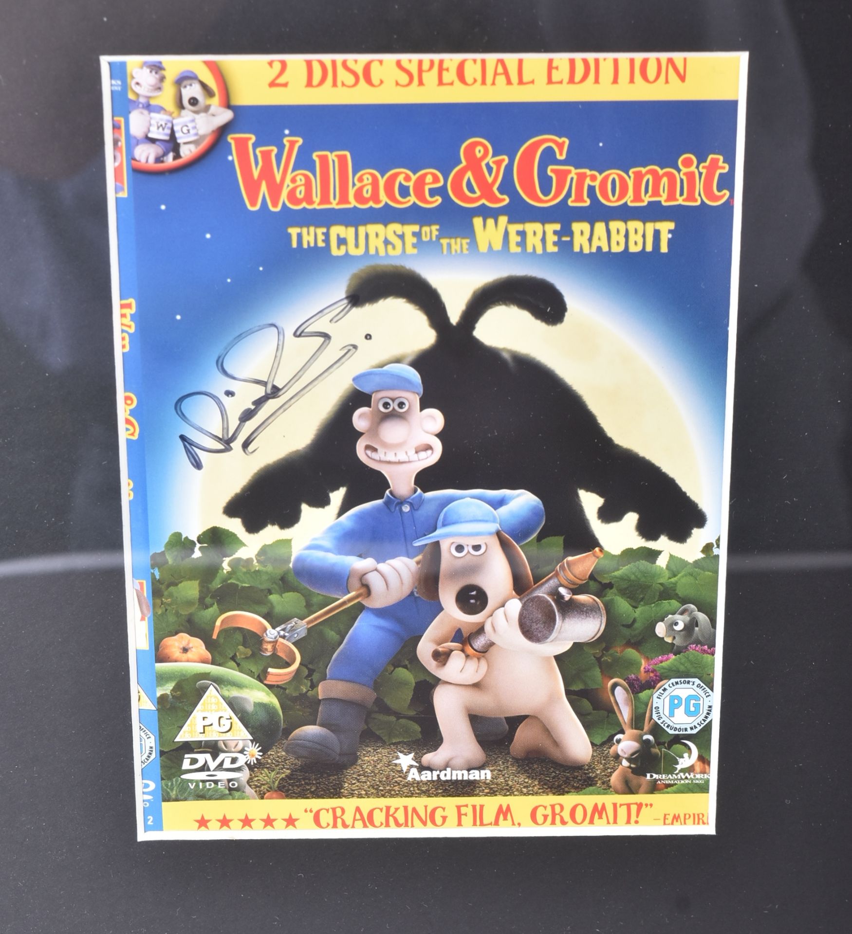 WALLACE & GROMIT - CURSE OF THE WERE-RABBIT - SIGNED DISPLAY - Image 2 of 3