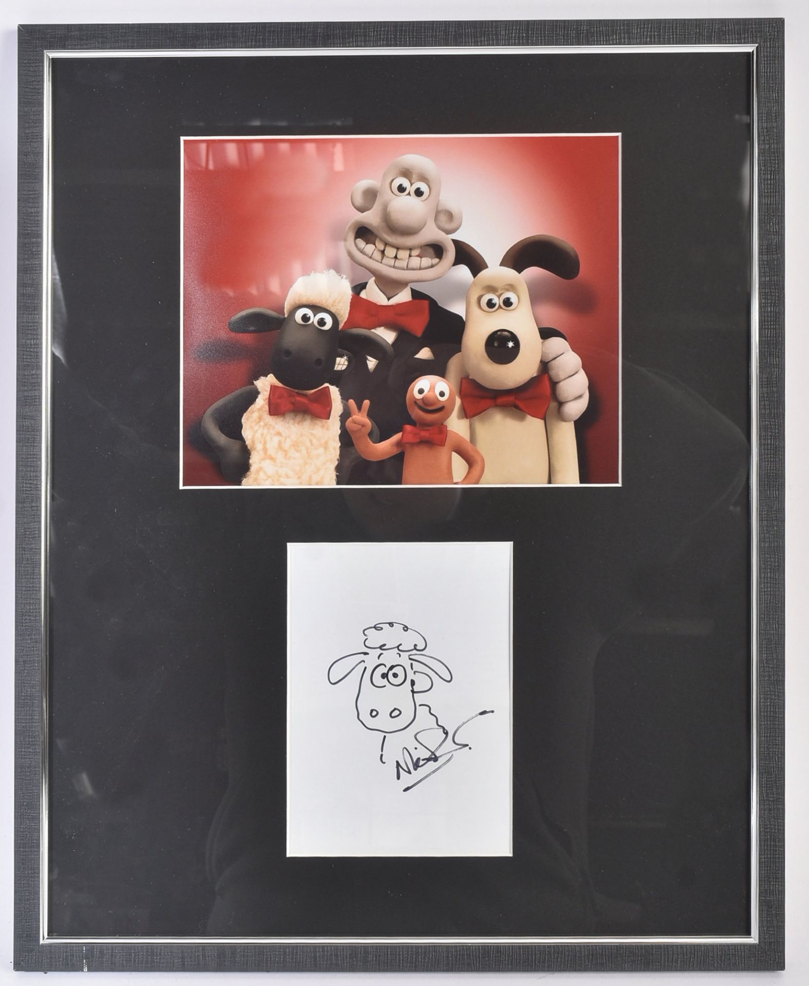 WALLACE & GROMIT - SHAUN THE SHEEP - NICK PARK SKETCH