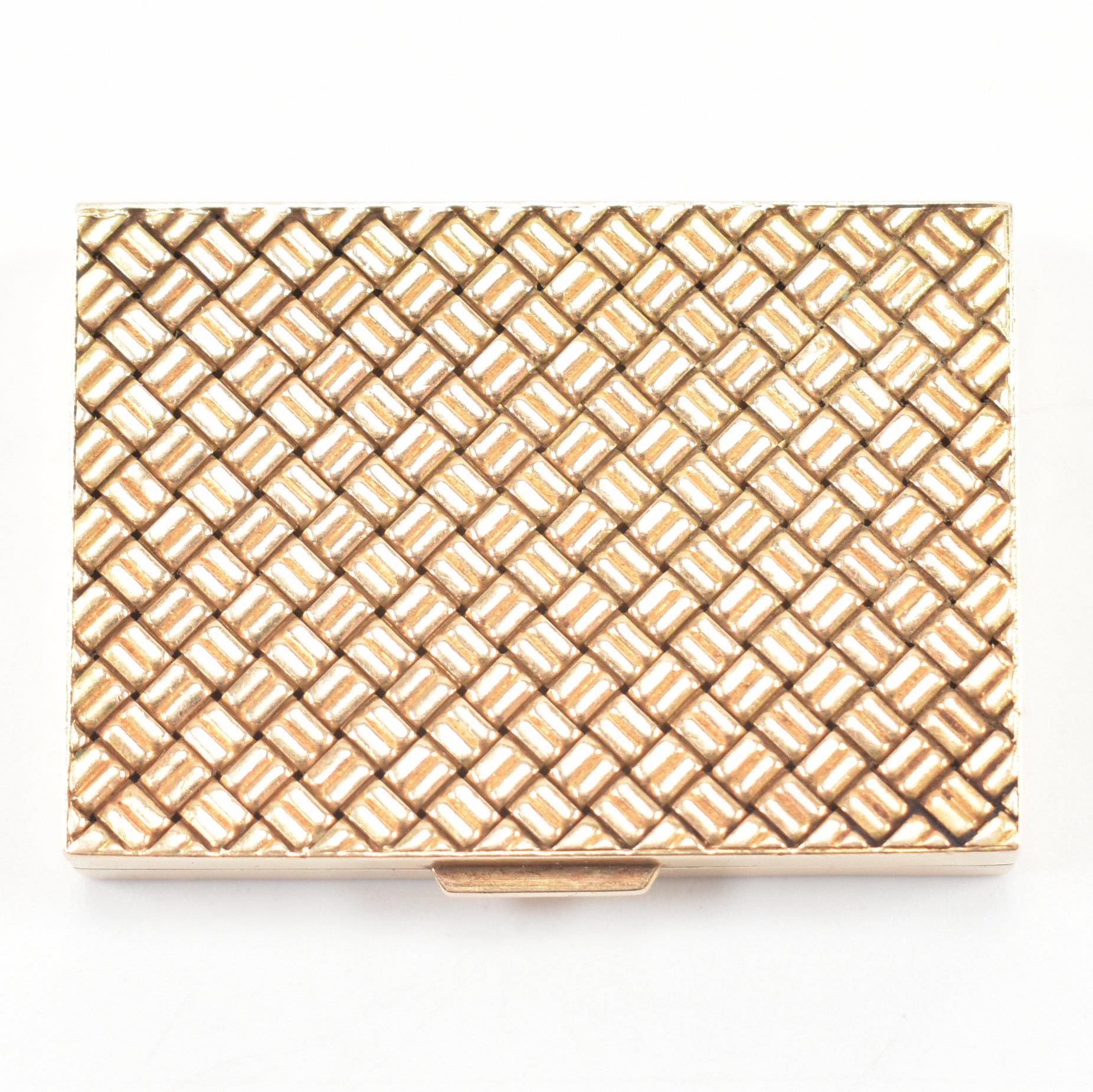 VINTAGE VAN CLEEF & ARPELS 14CT GOLD BOX - Image 7 of 7