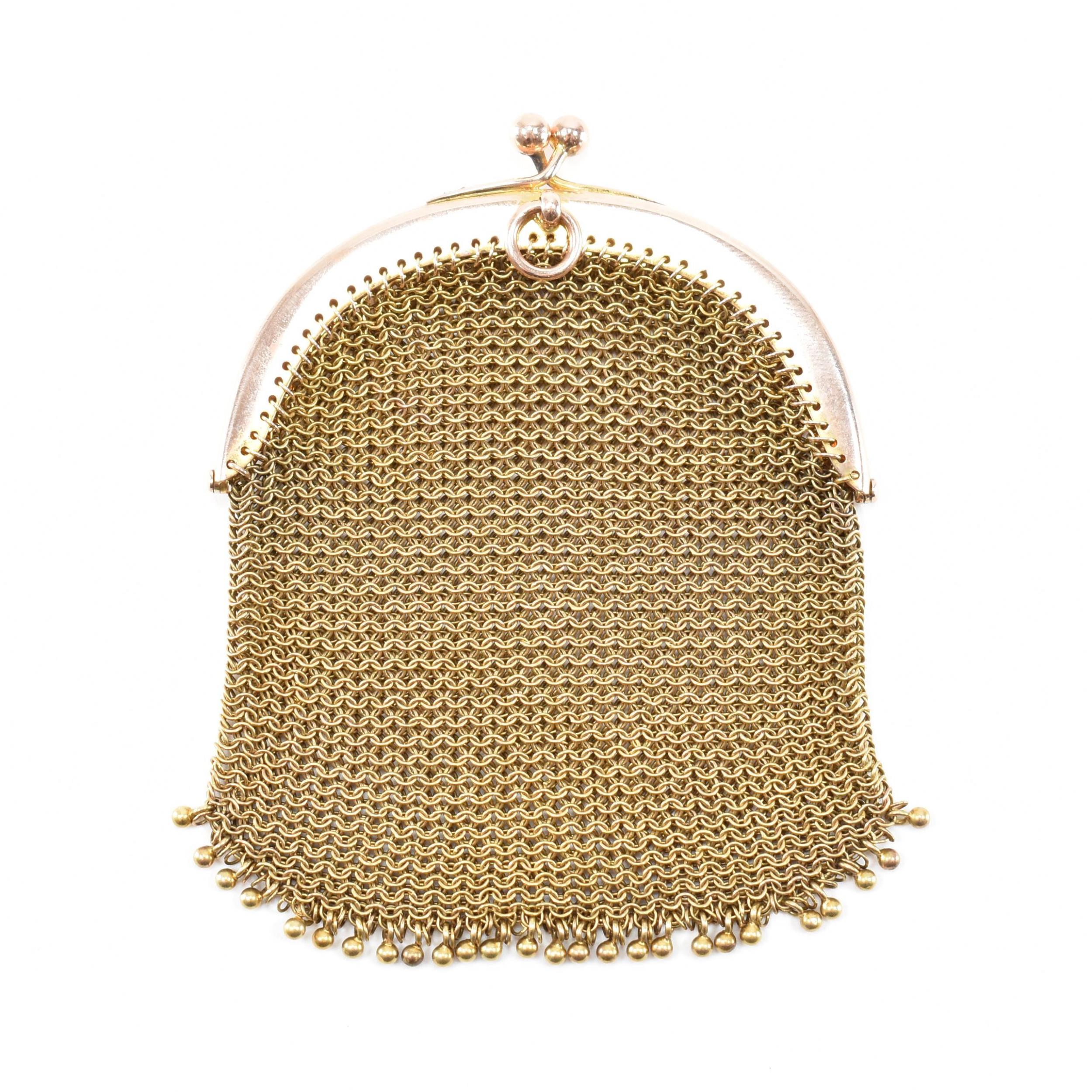 VINTAGE GOLD SOVEREIGN MESH PURSE - Image 2 of 6