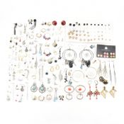 COLLECTION OF ASSORTED COSTUME JEWELLERY PIERCED EARRINGS