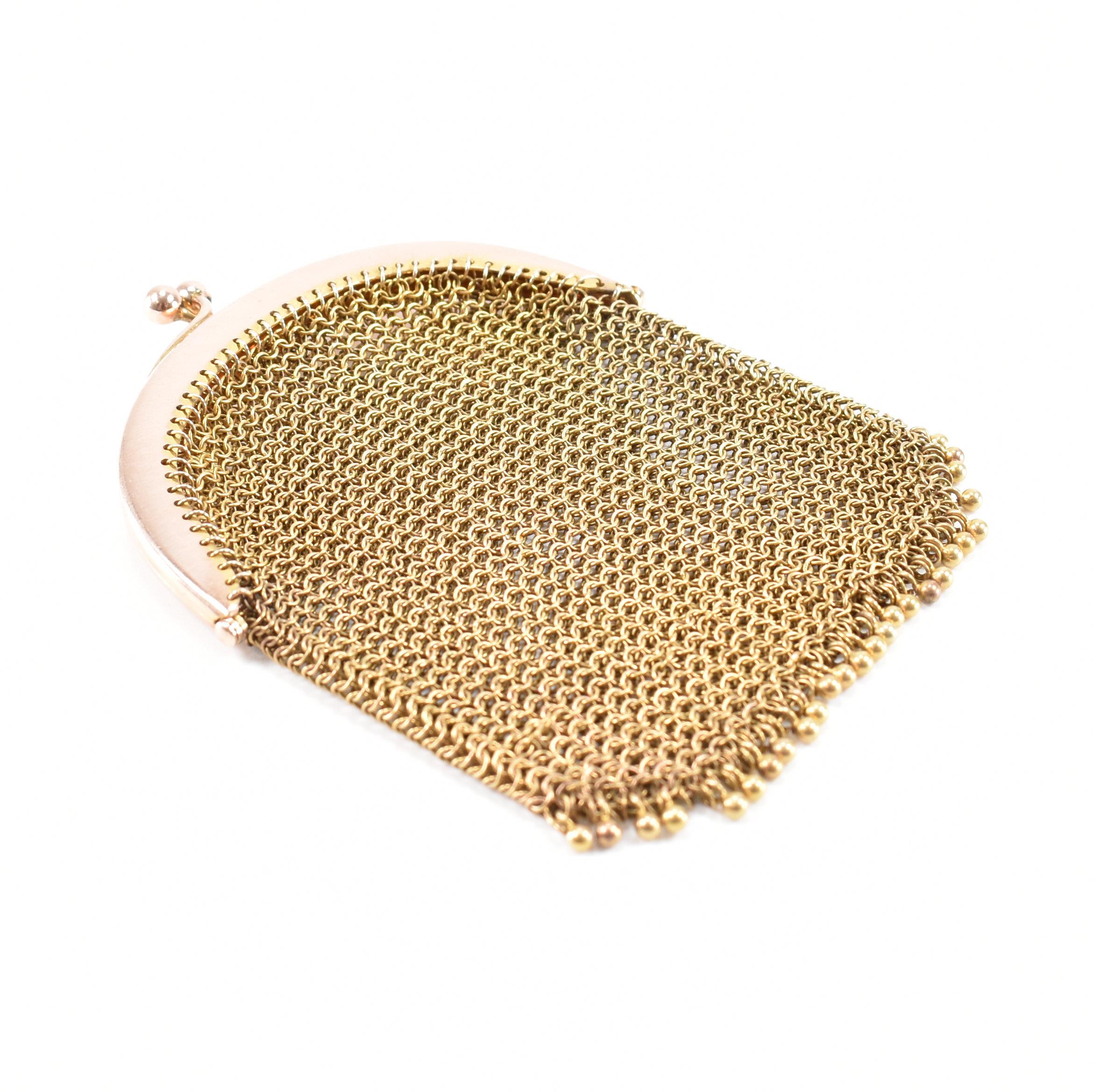 VINTAGE GOLD SOVEREIGN MESH PURSE - Image 6 of 6