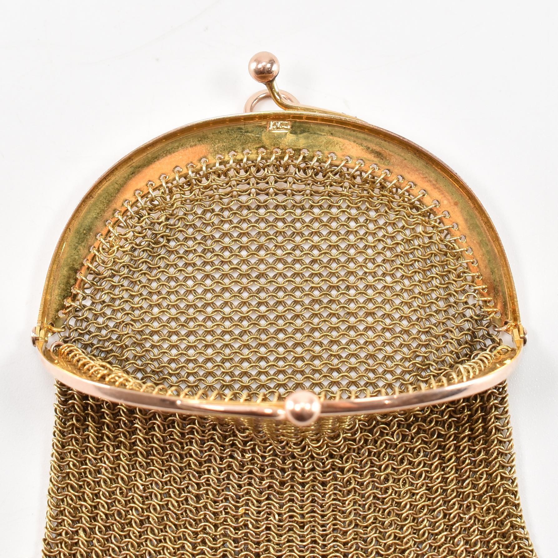VINTAGE GOLD SOVEREIGN MESH PURSE - Image 5 of 6