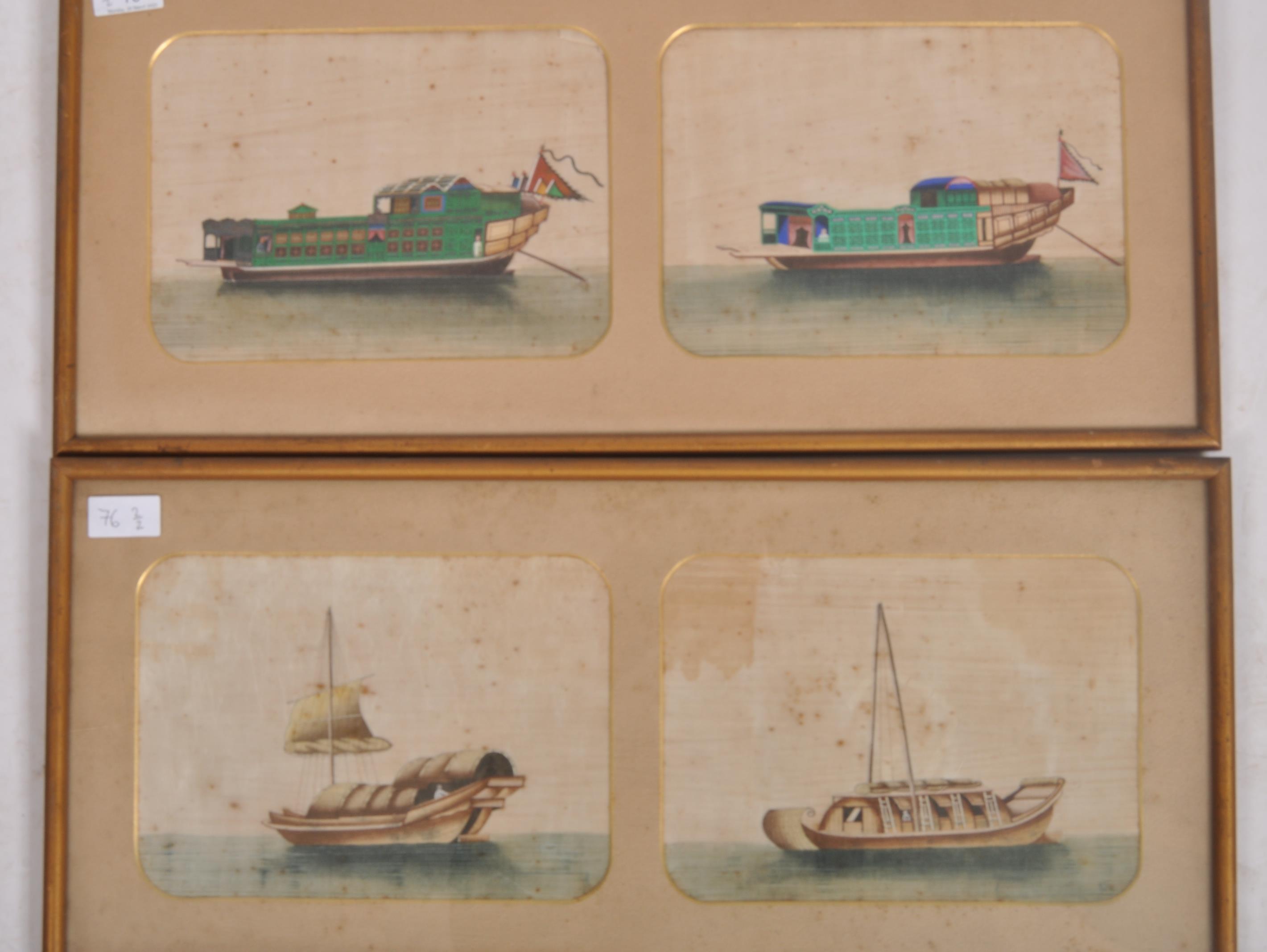 TWO EARLY 20TH CENTURY CHINESE INK ON SILK PICTURES - Image 2 of 6