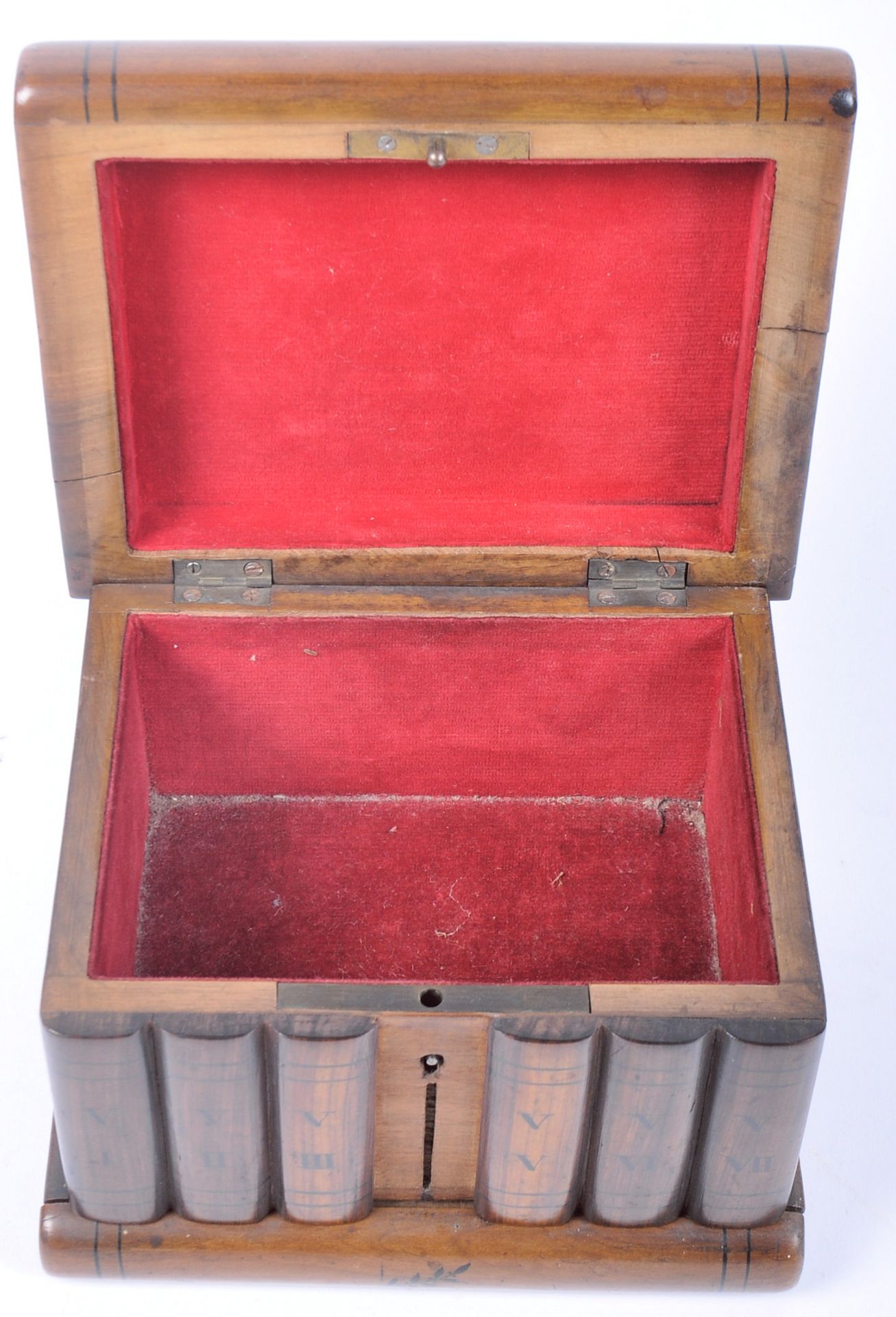 20TH CENTURY ITALIAN OLIVEWOOD INLAID PUZZLE BOX CASKET - Image 3 of 5