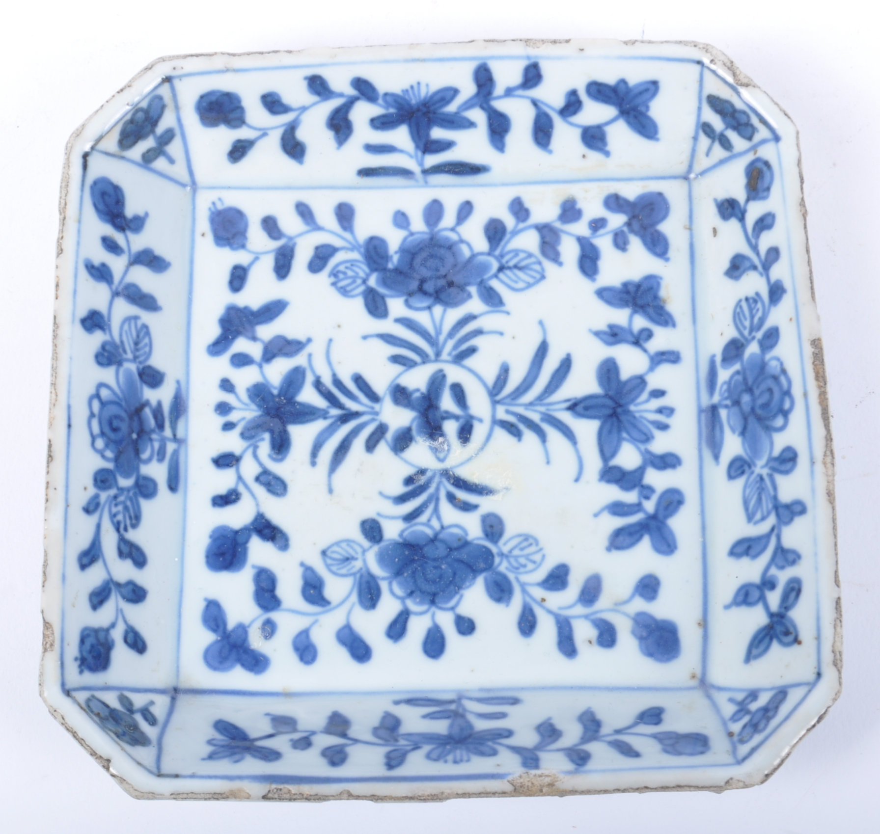 COLLECTION OF 19TH CENTURY CHINESE BLUE & WHITE KANGXI CERAMICS - Image 4 of 5