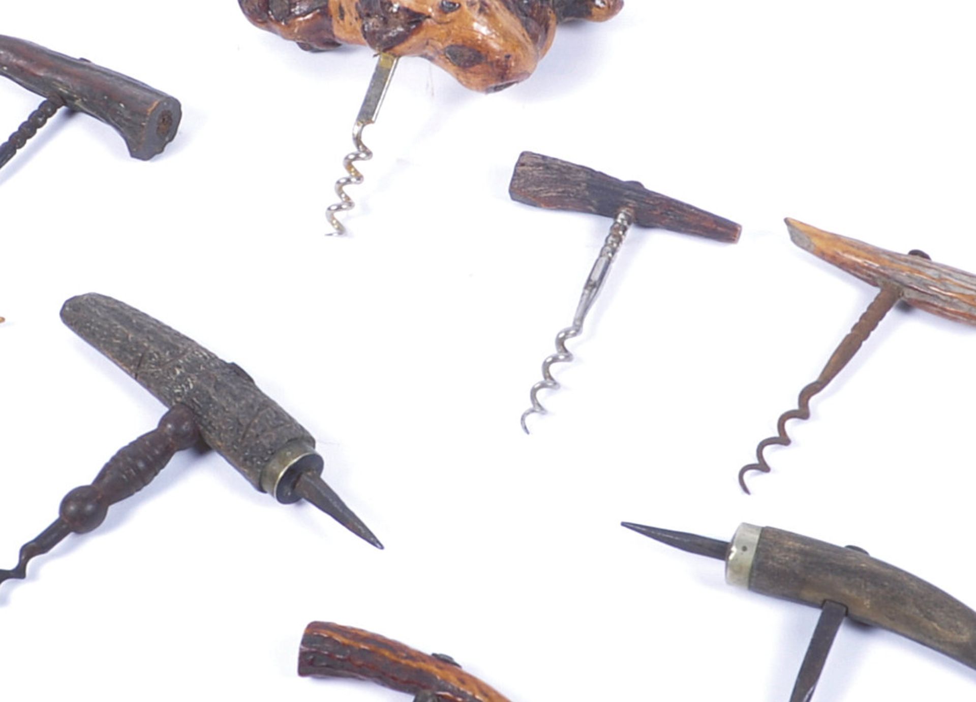 COLLECTION OF 19TH CENTURY VICTORIAN CORKSCREWS - Image 6 of 7