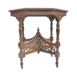 19TH CENTURY VICTORIAN MAHOGANY CENTER TABLE