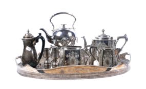 LARGE COLLECTION OF SILVER PLATED HOLLOW WARE