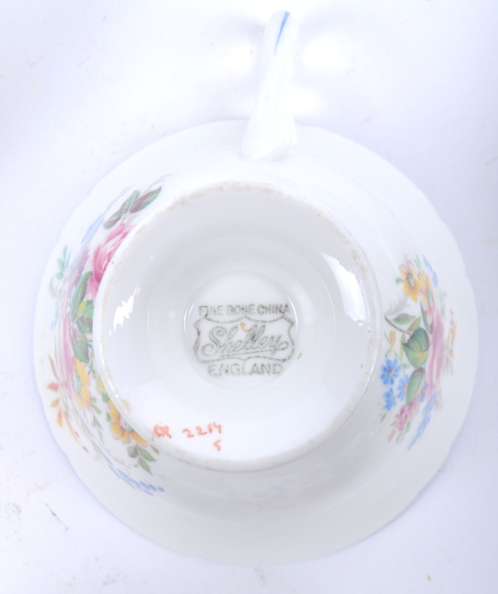 SHELLEY FINE BONE CHINA RD NO 771299 PART TEA SERVICE - Image 5 of 6