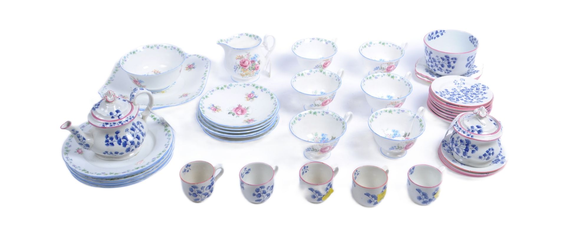 SHELLEY FINE BONE CHINA RD NO 771299 PART TEA SERVICE