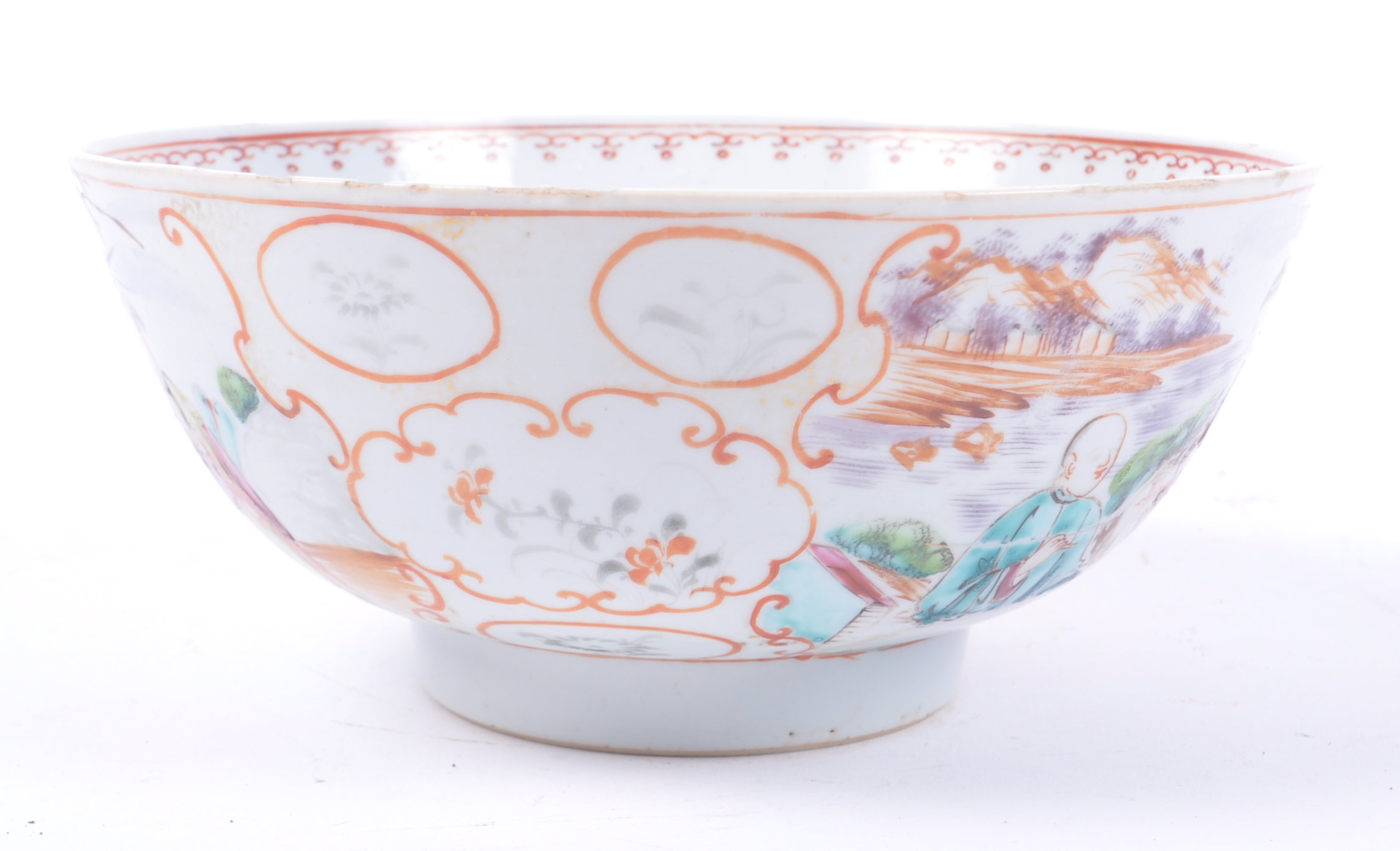 18TH CENTURY CHINESE EXPORT PORCELAIN BOWL - Image 5 of 5