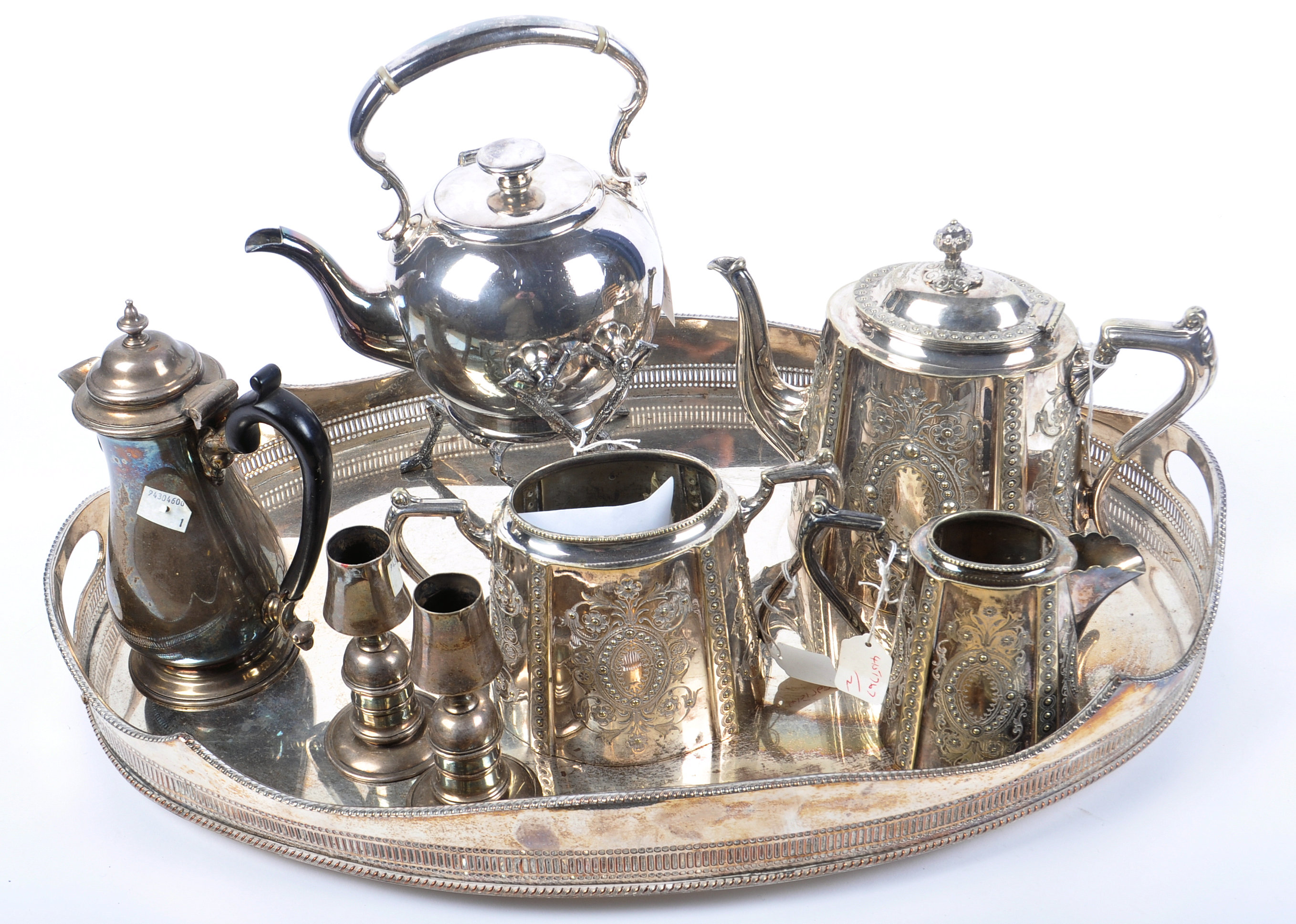 LARGE COLLECTION OF SILVER PLATED HOLLOW WARE - Image 2 of 5