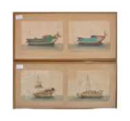 TWO EARLY 20TH CENTURY CHINESE INK ON SILK PICTURES