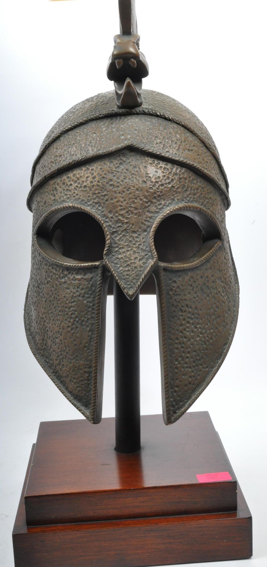 LARGE 20TH CENTURY RESIN SPARTAN REPRO HELMET - Image 5 of 6