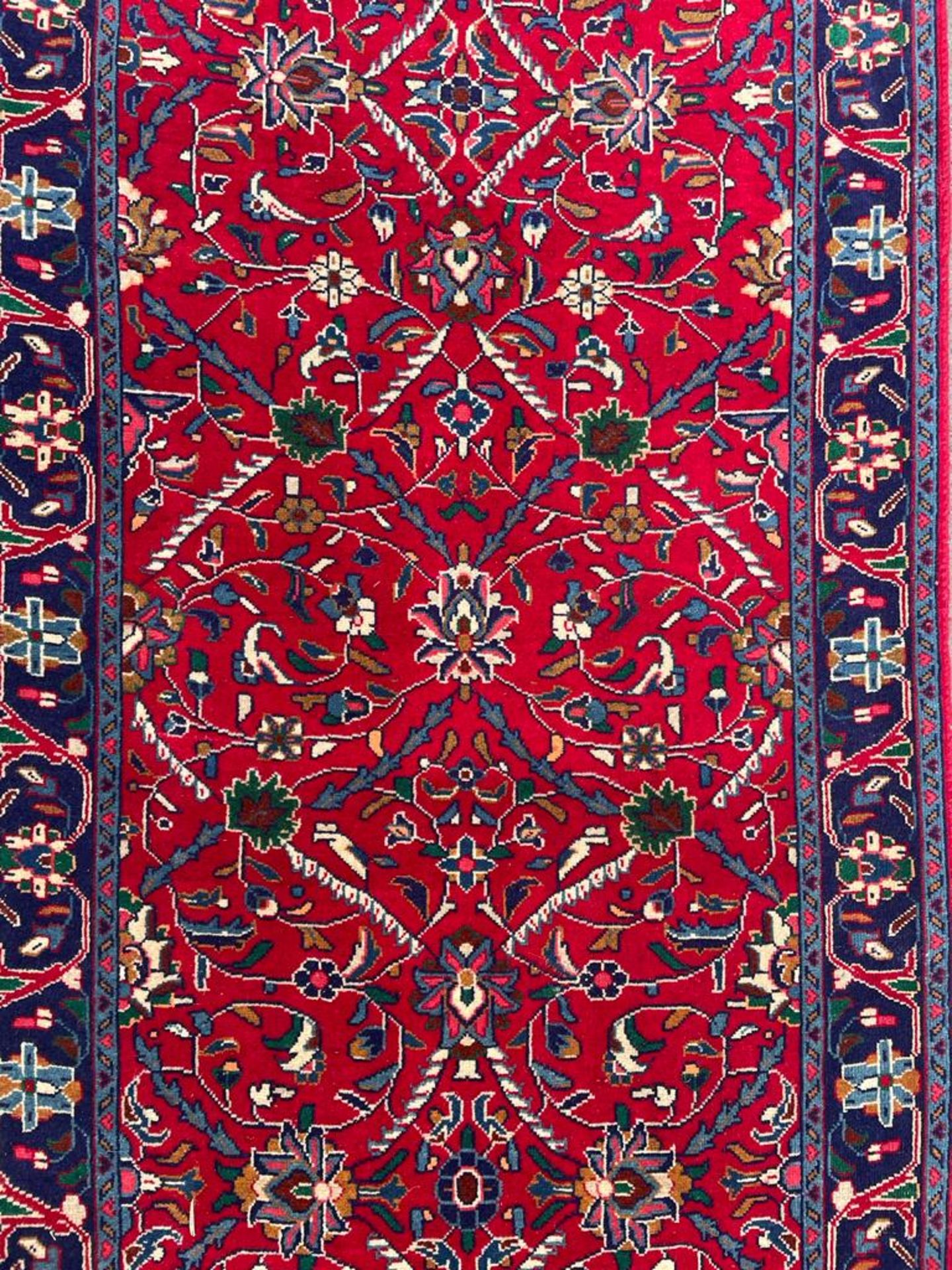 20TH CENTURY NORTH WEST PERSIAN SAROUK RUNNER RUG - Bild 2 aus 4