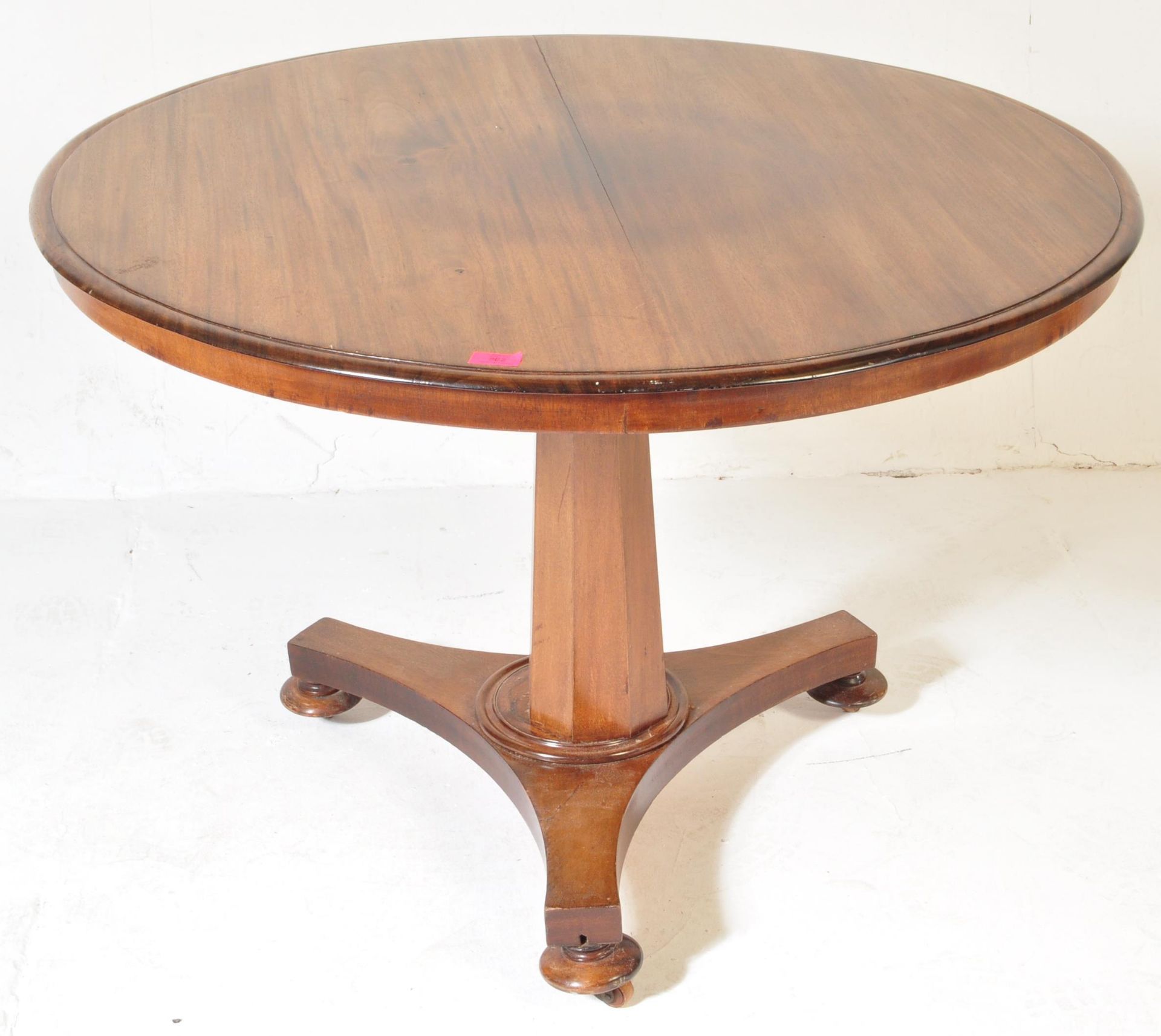 VICTORIAN 19TH CENTURY MAHOGANY TILT TOP TABLE - Image 2 of 6